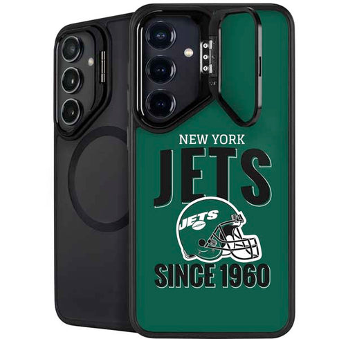 NFL New York Jets Helmet Galaxy S25 Kickstand Case